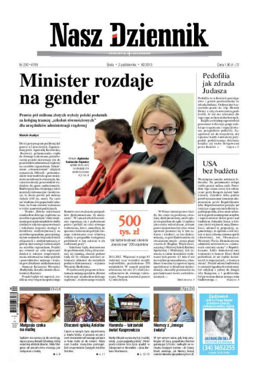 Nasz Dziennik z dnia 02.10.2013 wydanie PDF