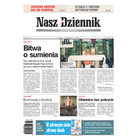 Nasz Dziennik z dnia 19.10.2023 wydanie PDF