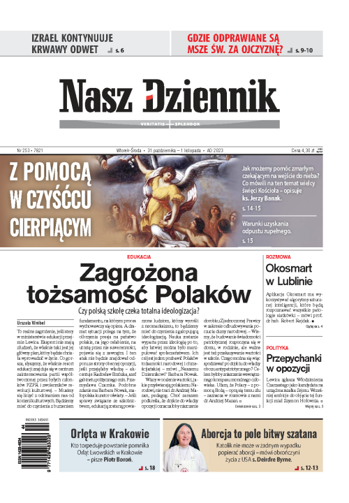 Nasz Dziennik z dnia 31.10.2023 wydanie PDF