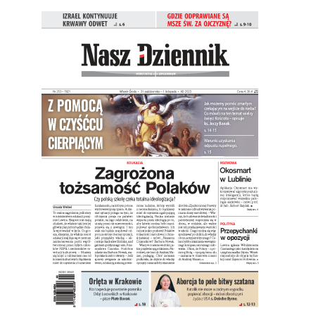 Nasz Dziennik z dnia 31.10.2023 wydanie PDF