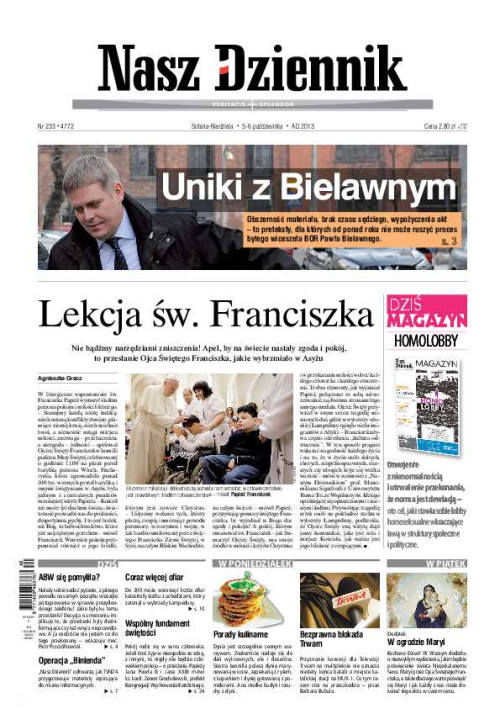 Nasz Dziennik z dnia 05.10.2013 wydanie PDF