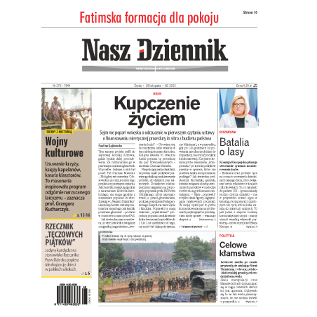 Nasz Dziennik z dnia 29.11.2023 wydanie PDF