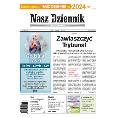 Nasz Dziennik z dnia 08.12.2023 wydanie PDF