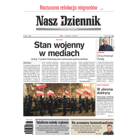 Nasz Dziennik z dnia 22.12.2023 wydanie PDF
