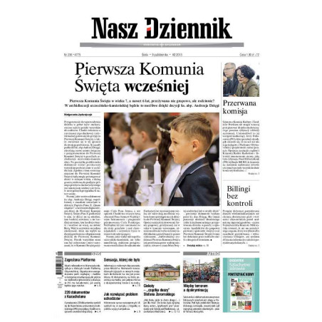 Nasz Dziennik z dnia 09.10.2013 wydanie PDF