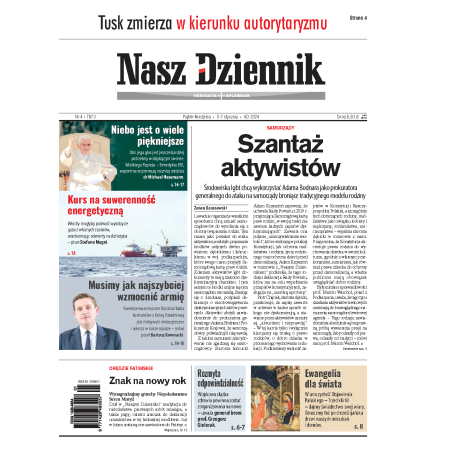 Nasz Dziennik z dnia 05.01.2024 wydanie PDF