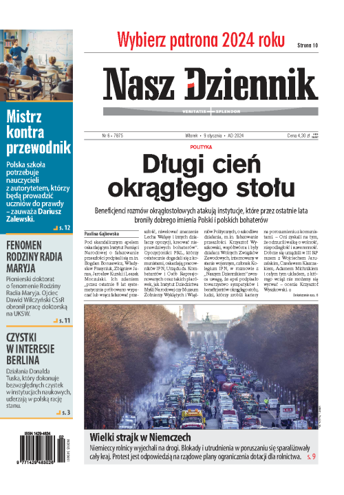 Nasz Dziennik z dnia 09.01.2024 wydanie PDF