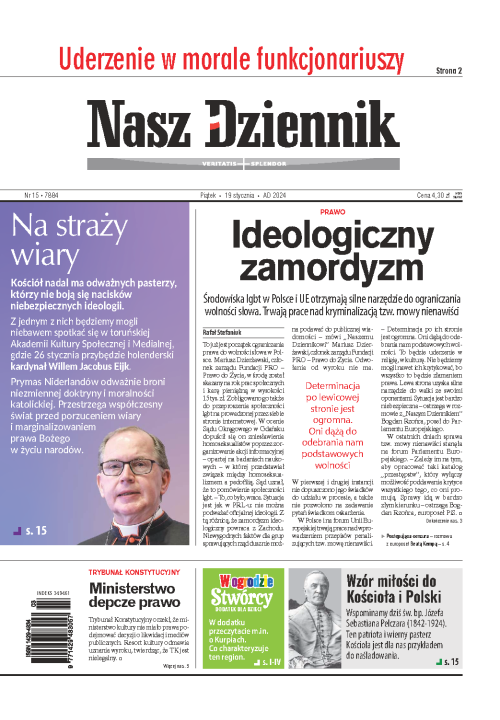 Nasz Dziennik z dnia 19.01.2024 wydanie PDF
