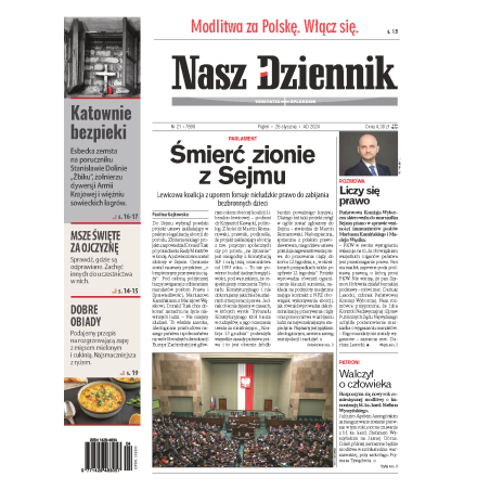 Nasz Dziennik z dnia 26.01.2024 wydanie PDF