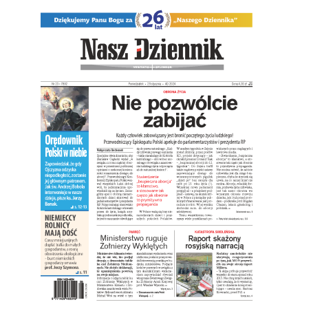 Nasz Dziennik z dnia 29.01.2024 wydanie PDF
