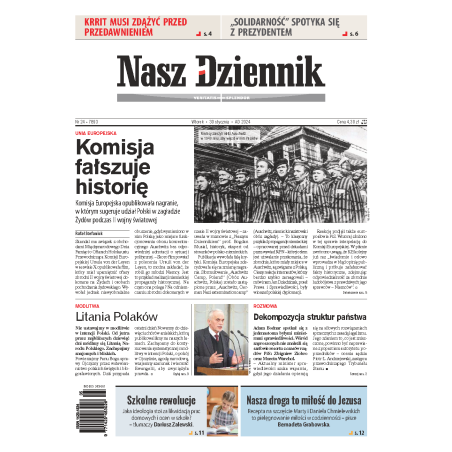 Nasz Dziennik z dnia 30.01.2024 wydanie PDF