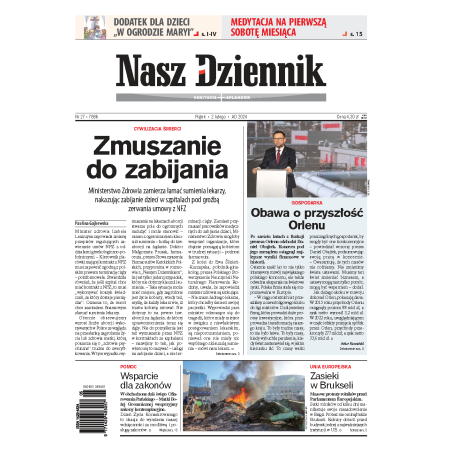 Nasz Dziennik z dnia 02.02.2024 wydanie PDF