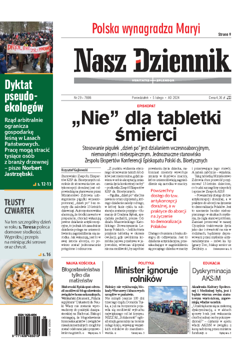 Nasz Dziennik z dnia 05.02.2024 wydanie PDF
