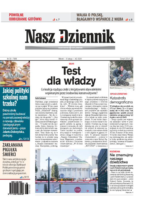 Nasz Dziennik z dnia 06.02.2024 wydanie PDF