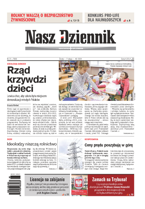 Nasz Dziennik z dnia 07.02.2024 wydanie PDF
