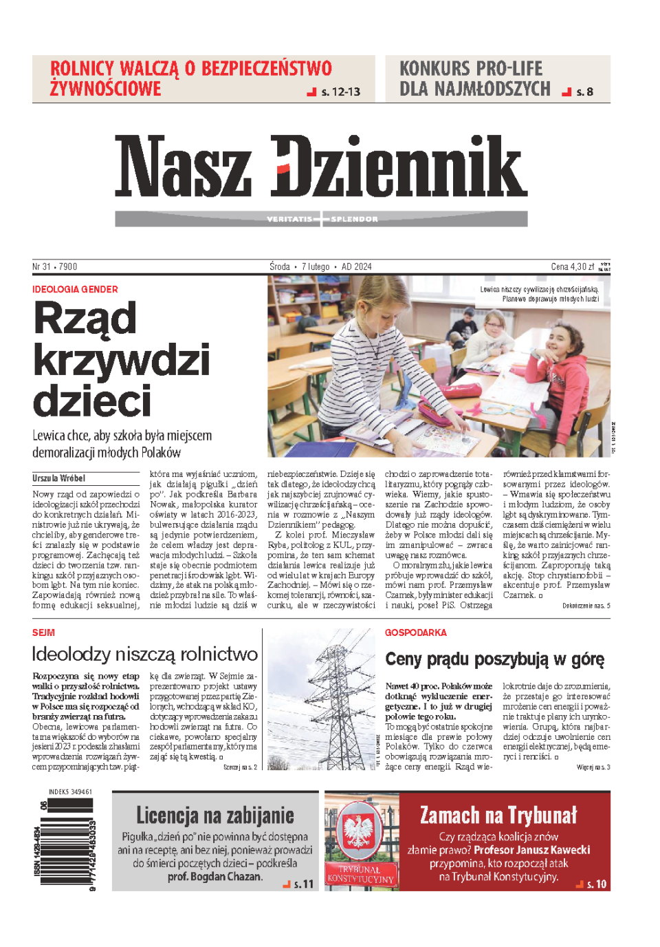 Nasz Dziennik z dnia 07.02.2024 wydanie PDF
