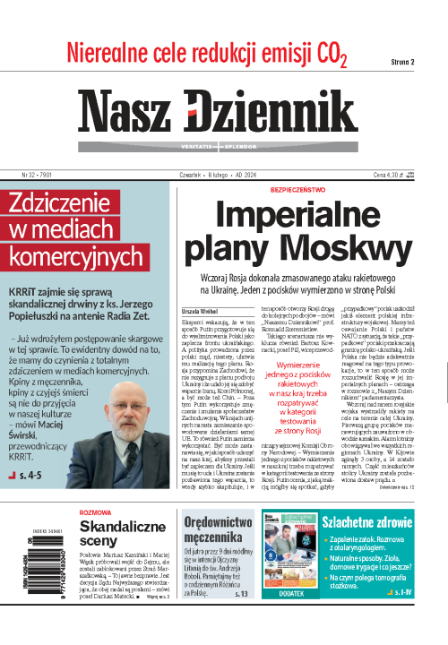 Nasz Dziennik z dnia 08.02.2024 wydanie PDF