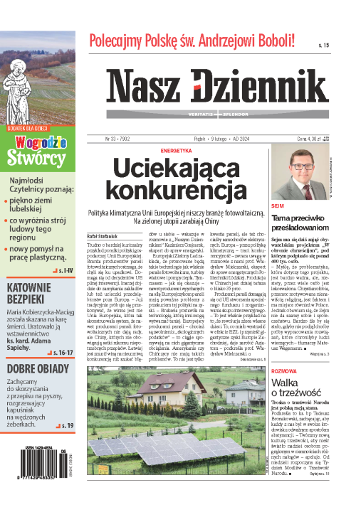 Nasz Dziennik z dnia 09.02.2024 wydanie PDF