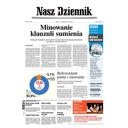 Nasz Dziennik z dnia 15.10.2013 wydanie PDF