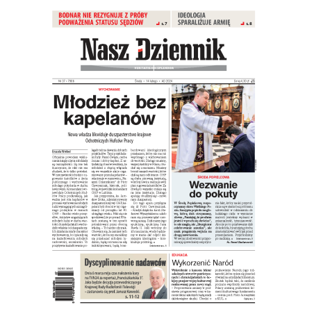 Nasz Dziennik z dnia 14.02.2024 wydanie PDF