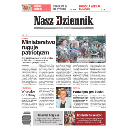 Nasz Dziennik z dnia 16.02.2024 wydanie PDF