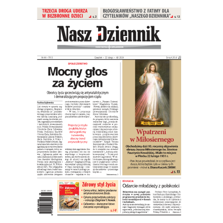 Nasz Dziennik z dnia 22.02.2024 wydanie PDF