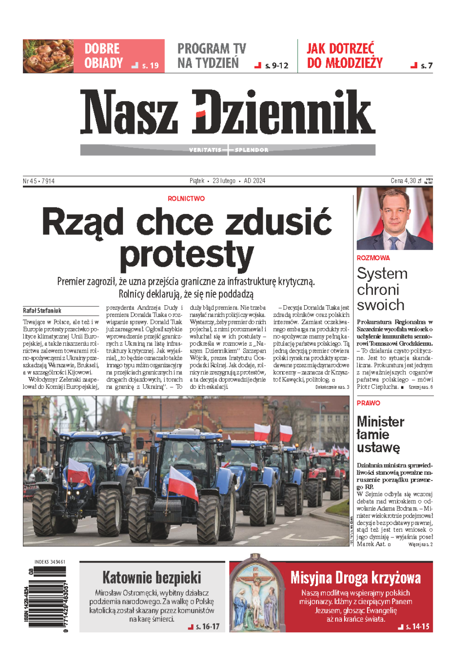 Nasz Dziennik z dnia 23.02.2024 wydanie PDF