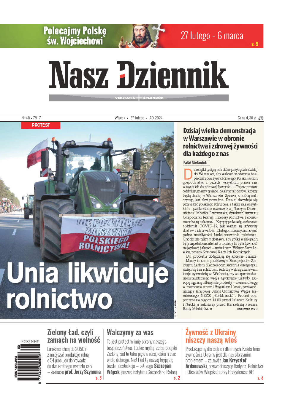 Nasz Dziennik z dnia 27.02.2024 wydanie PDF