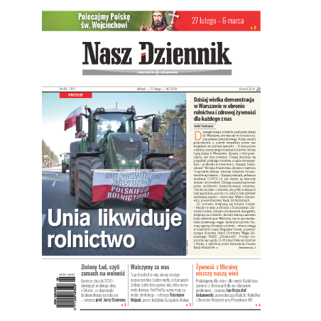 Nasz Dziennik z dnia 27.02.2024 wydanie PDF