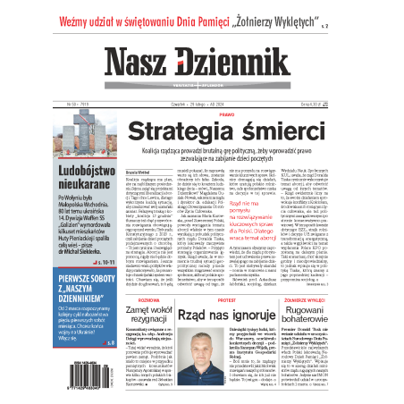 Nasz Dziennik z dnia 29.02.2024 wydanie PDF