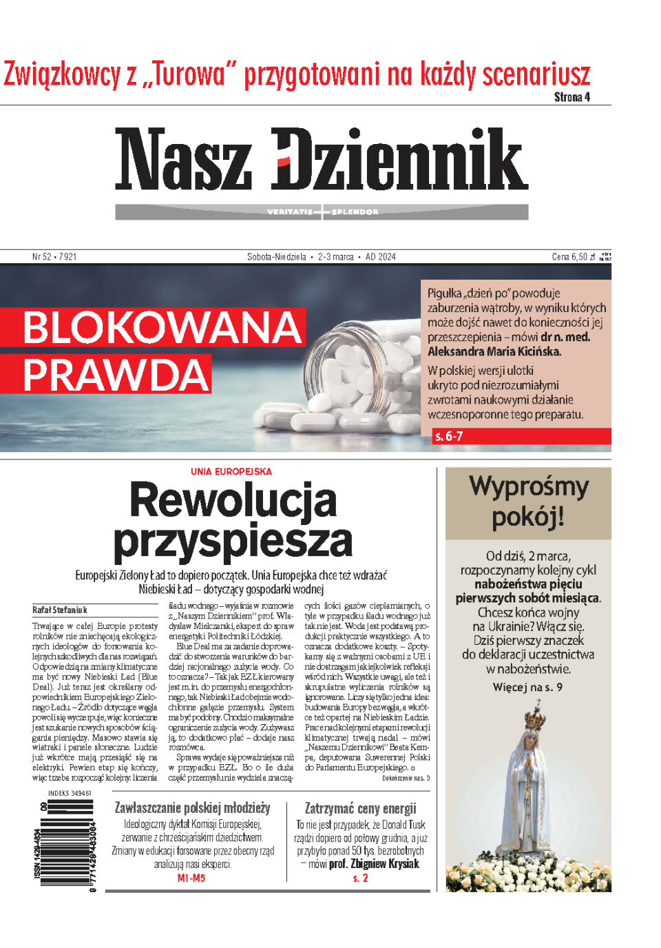 Nasz Dziennik z dnia 02.03.2024 wydanie PDF