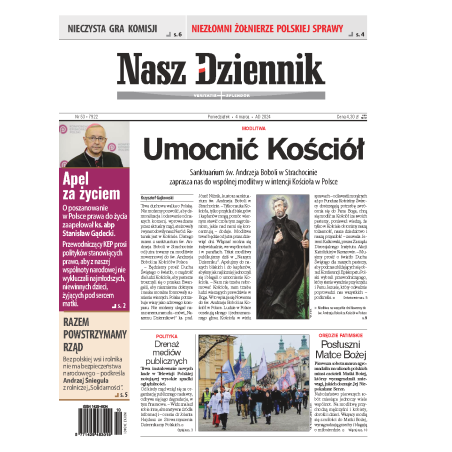 Nasz Dziennik z dnia 04.03.2024 wydanie PDF