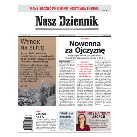 Nasz Dziennik z dnia 05.03.2024 wydanie PDF
