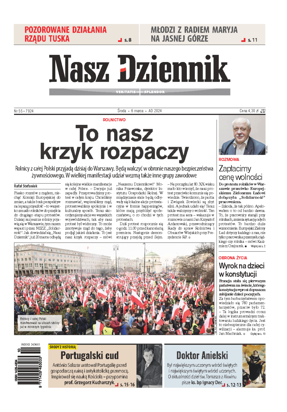 Nasz Dziennik z dnia 06.03.2024 wydanie PDF