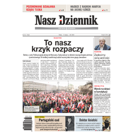 Nasz Dziennik z dnia 06.03.2024 wydanie PDF