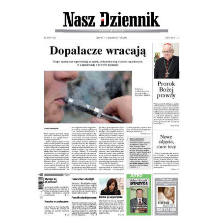 Nasz Dziennik z dnia 17.10.2013 wydanie PDF