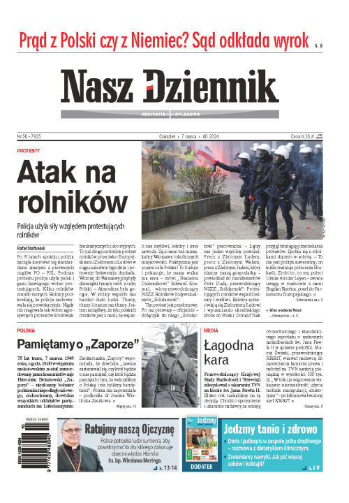 Nasz Dziennik z dnia 07.03.2024 wydanie PDF
