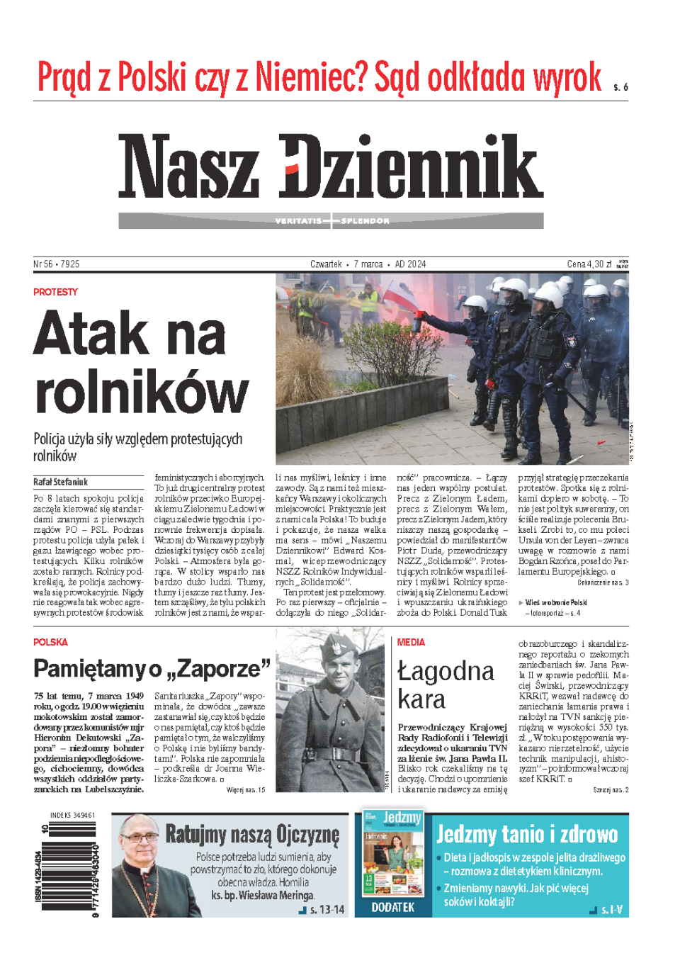 Nasz Dziennik z dnia 07.03.2024 wydanie PDF