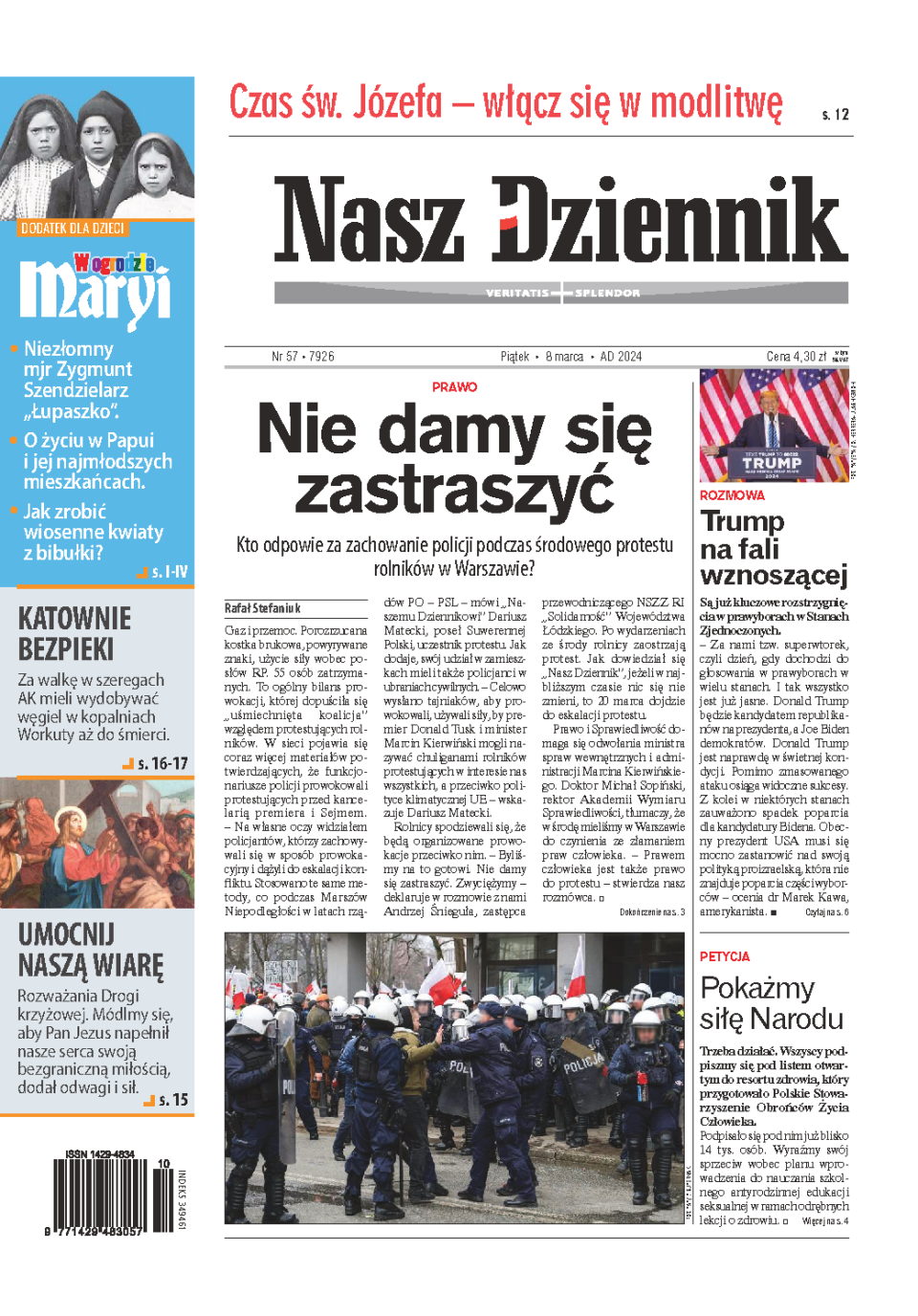 Nasz Dziennik z dnia 08.03.2024 wydanie PDF