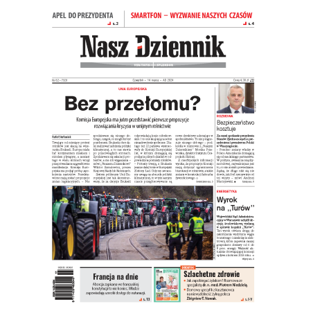 Nasz Dziennik z dnia 14.03.2024 wydanie PDF