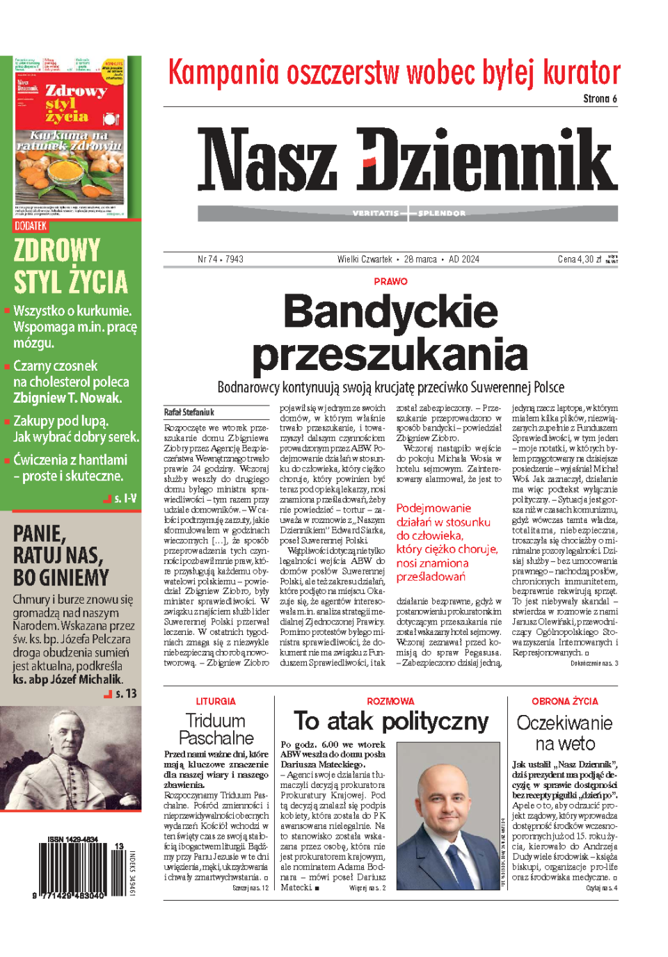 Nasz Dziennik z dnia 28.03.2024 wydanie PDF
