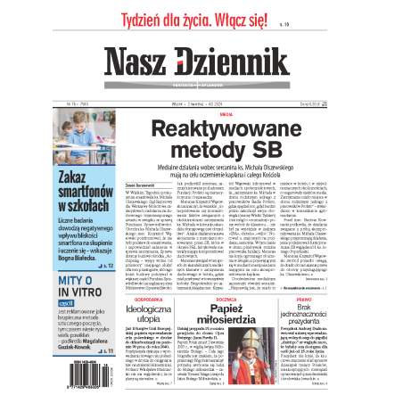 Nasz Dziennik z dnia 02.04.2024 wydanie PDF