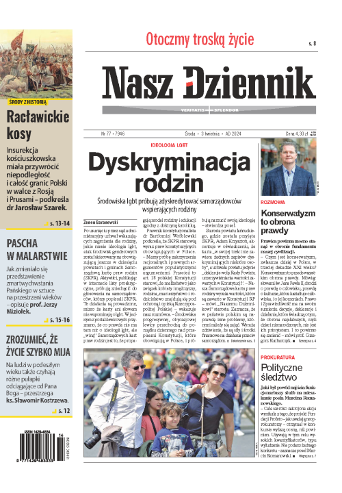 Nasz Dziennik z dnia 03.04.2024 wydanie PDF