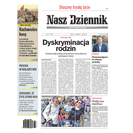 Nasz Dziennik z dnia 03.04.2024 wydanie PDF