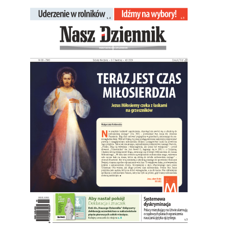 Nasz Dziennik z dnia 06.04.2024 wydanie PDF