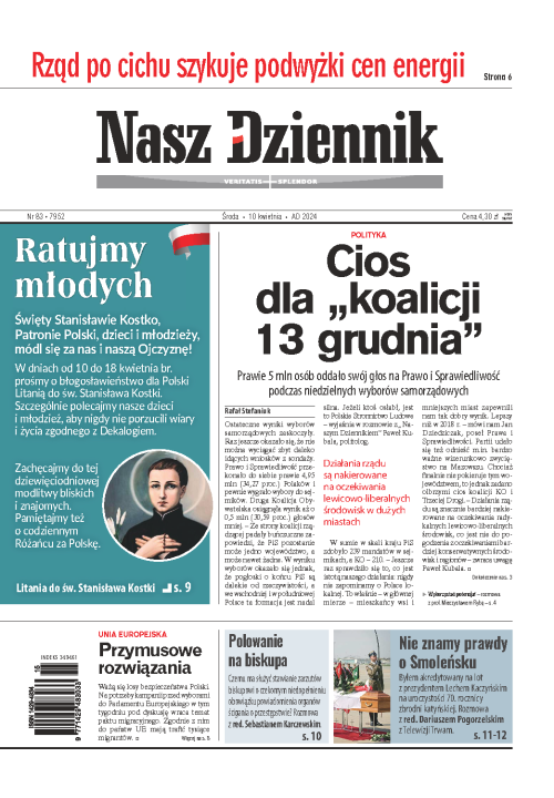 Nasz Dziennik z dnia 10.04.2024 wydanie PDF