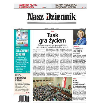Nasz Dziennik z dnia 11.04.2024 wydanie PDF