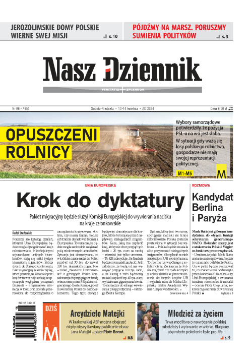 Nasz Dziennik z dnia 13.04.2024 wydanie PDF