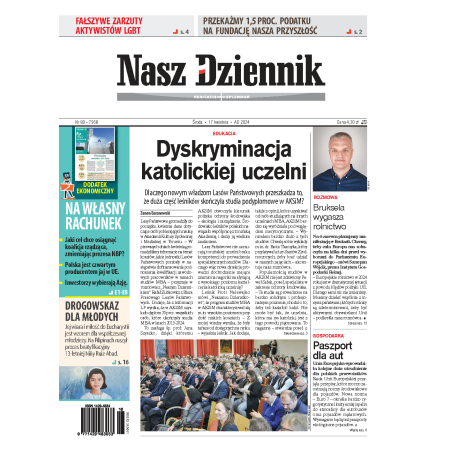 Nasz Dziennik z dnia 17.04.2024 wydanie PDF