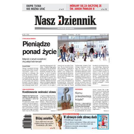 Nasz Dziennik z dnia 18.04.2024 wydanie PDF